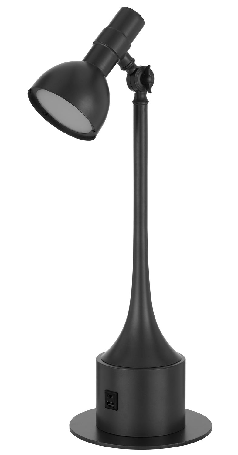 Cal Lighting BO-3235DK-GR LED Desk Lamp, Charcoal Grey
