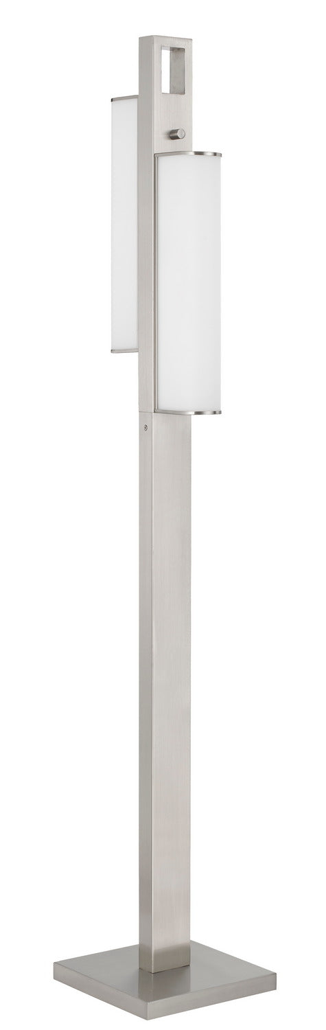 Cal Lighting LA-8032FL LED Floor Lamp, Brushed Steel
