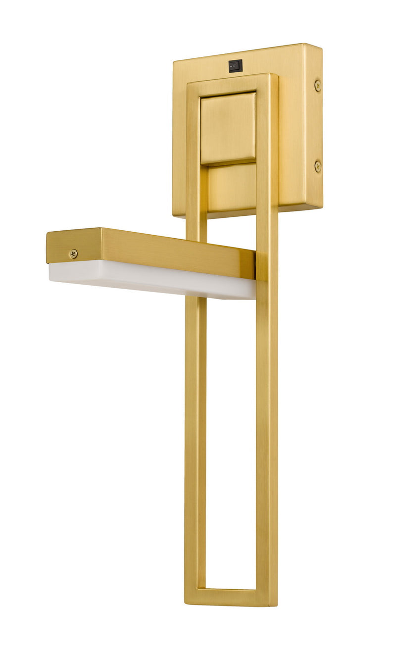 Cal Lighting LA-8043 LED Wall Sconce, Satin Gold