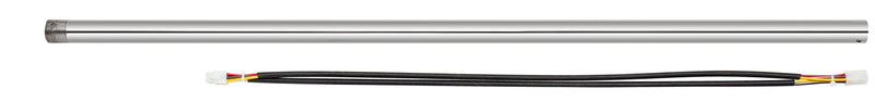 Cal Lighting CF-1001-ROD-36 Extension Rod, Brushed Steel