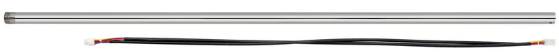 Cal Lighting CF-1001-ROD-48 Extension Rod, Brushed Steel