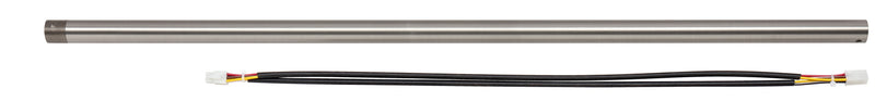 Cal Lighting CF-1002-ROD-36 Extension Rod, Brushed Steel