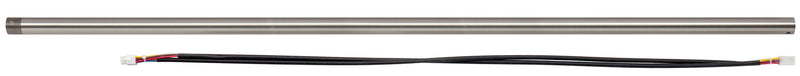 Cal Lighting CF-1002-ROD-48 Extension Rod, Brushed Steel