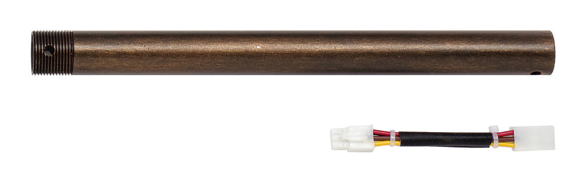 Cal Lighting CF-1005-ROD-12 Extension Rod, Bronze Patina