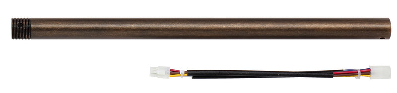 Cal Lighting CF-1005-ROD-18 Extension Rod, Bronze Patina