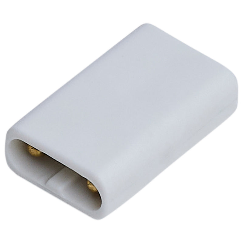 Nuvo Lighting 63-413 Direct End-To-End Connectr 2Pc, White