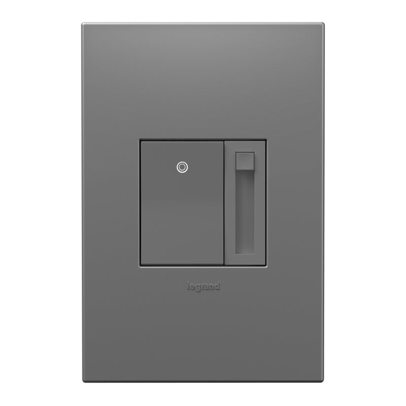 Legrand ADPD153LM2 150W LED Advanced Dimmer with Microban, Magnesium