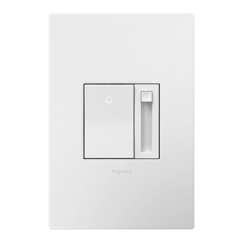 Legrand ADPD153LW2 150W LED Advanced Dimmer with Microban, White