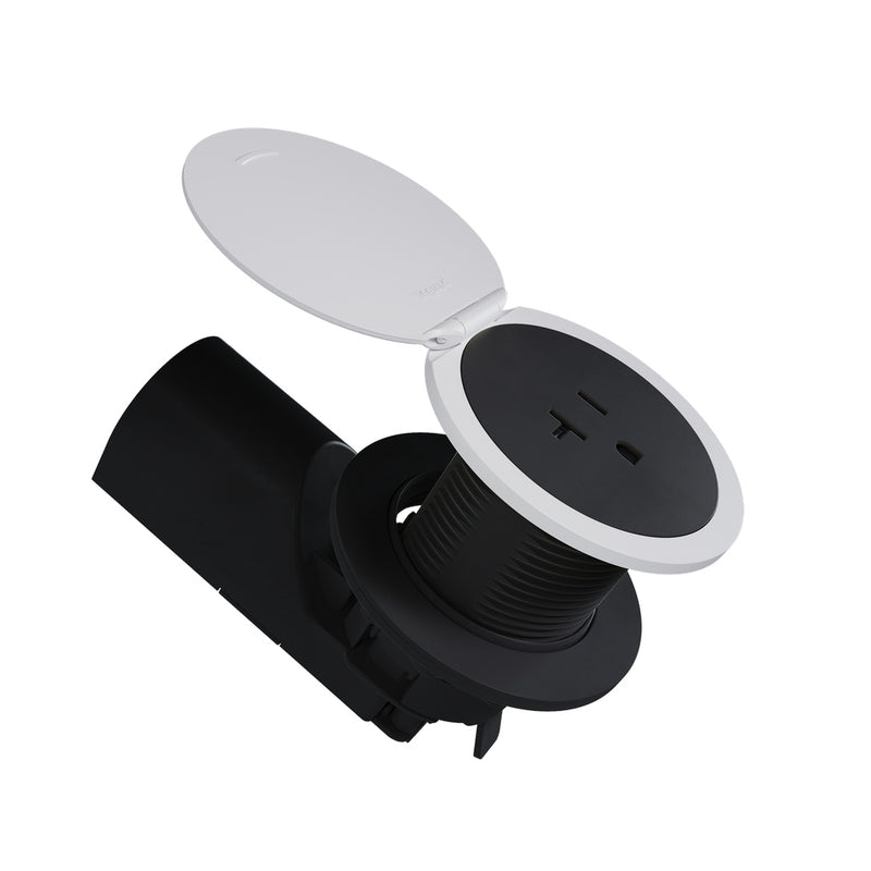 Legrand CP498LMW Kitchen Countertop Outlet Lid W, Matte White