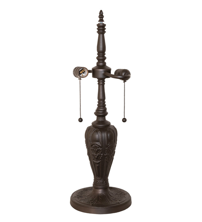 Meyda Tiffany 288241 Two Light Table Base, Oil Rubbed Bronze