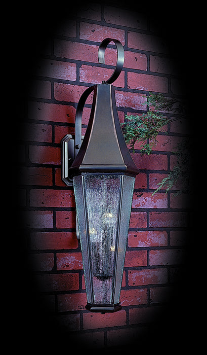 Framburg 8925 SBR Three Light Exterior Wall Mount, Siena Bronze