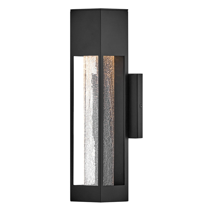 Hinkley 2850BK LED Wall Mount Lantern, Black