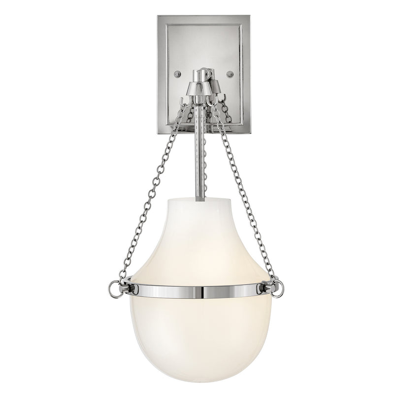 Hinkley 46890PN LED Wall Sconce, Polished Nickel