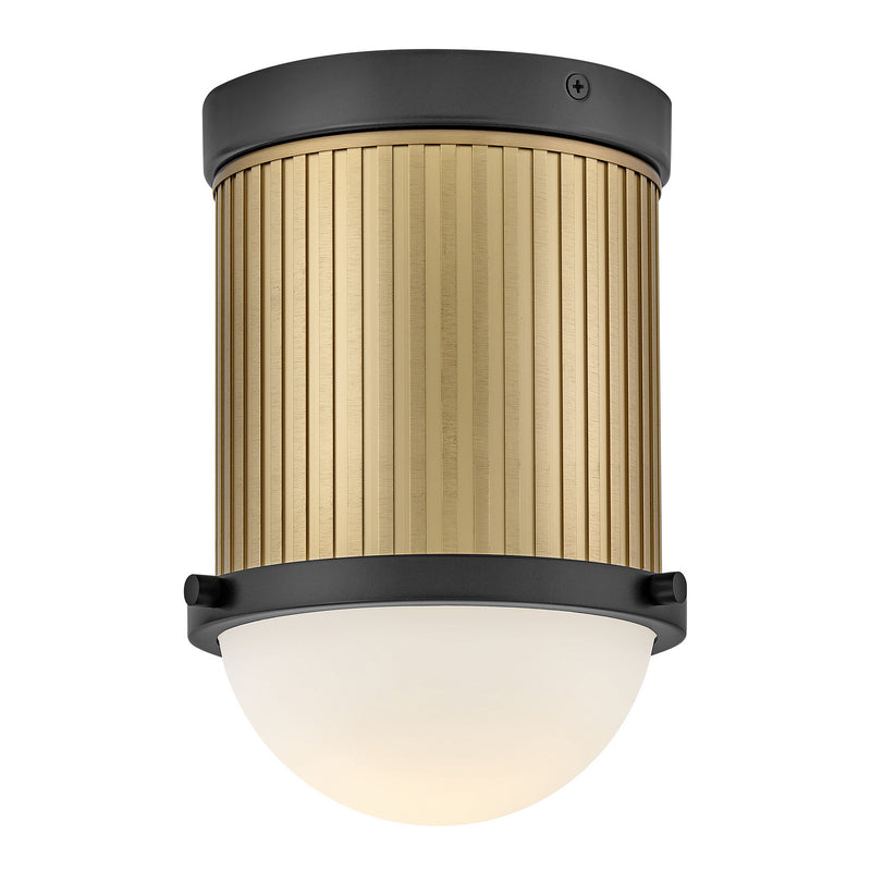 Hinkley 47591BK-LCB LED Semi-Flush Mount, Black