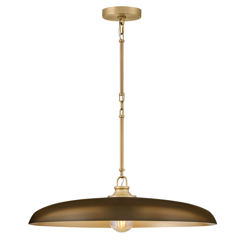 Hinkley 48165LCB-HZ LED Chandelier, Lacquered Brass
