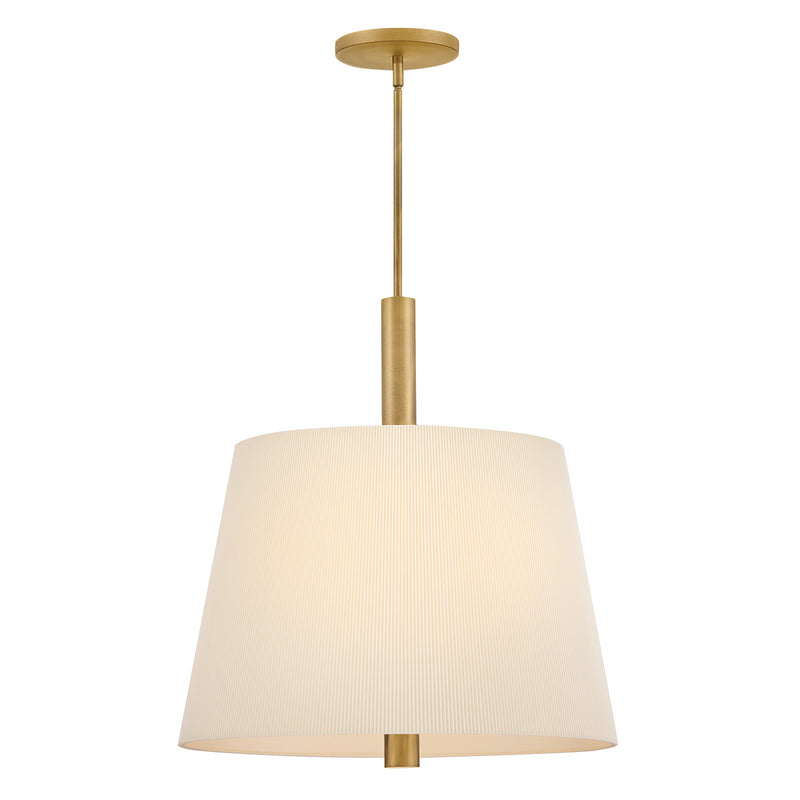 Hinkley 48534HB LED Chandelier, Heritage Brass
