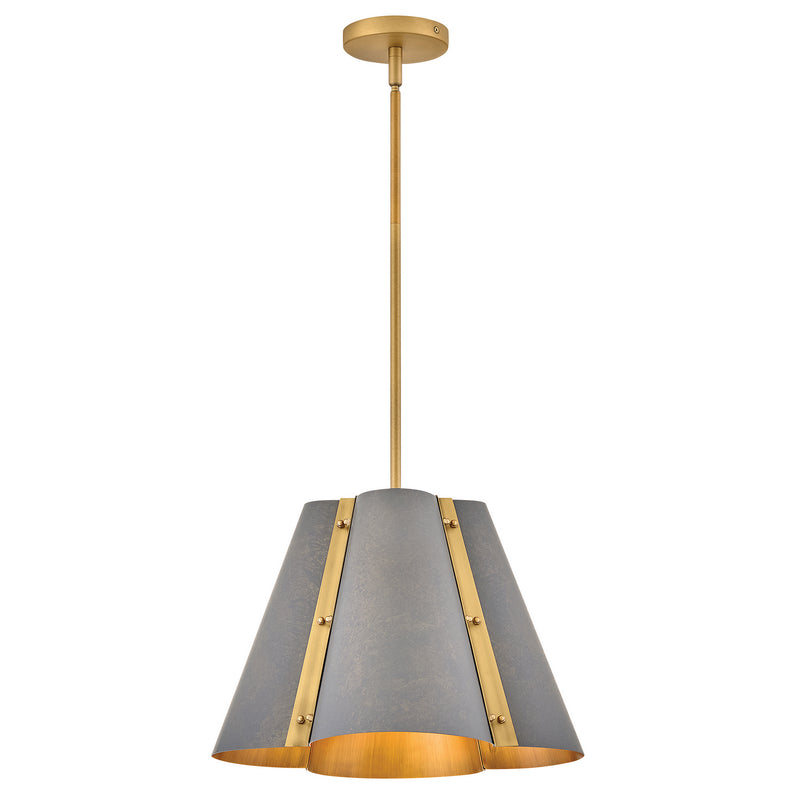 Hinkley 48547SXB-HB LED Pendant, Slate Bronze