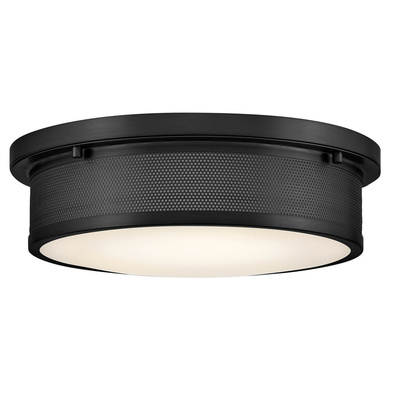 Hinkley 48561BK LED Flush Mount, Black