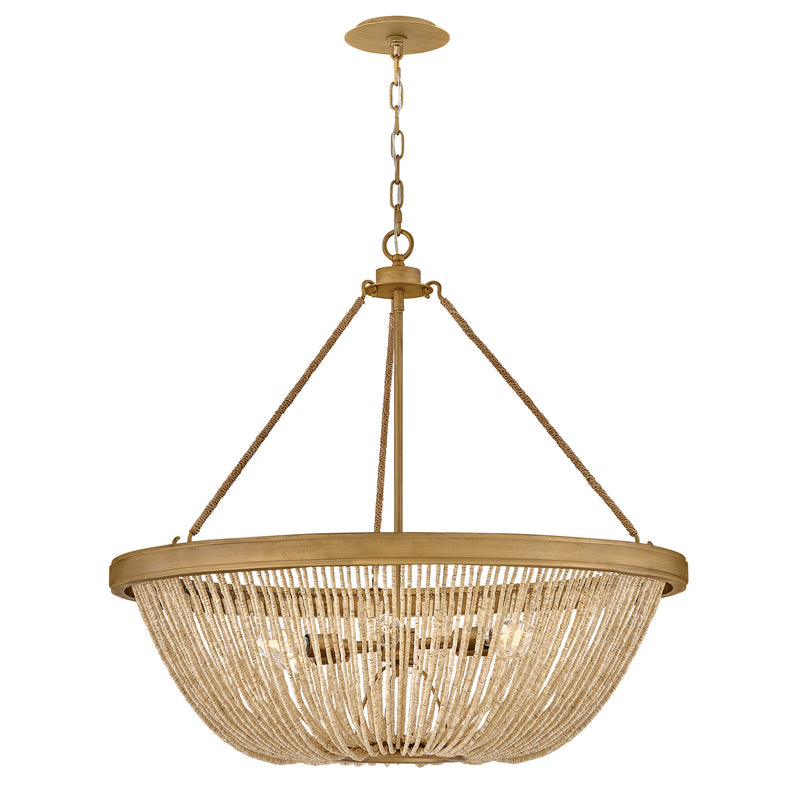 Hinkley 48616BNG LED Chandelier, Burnished Gold