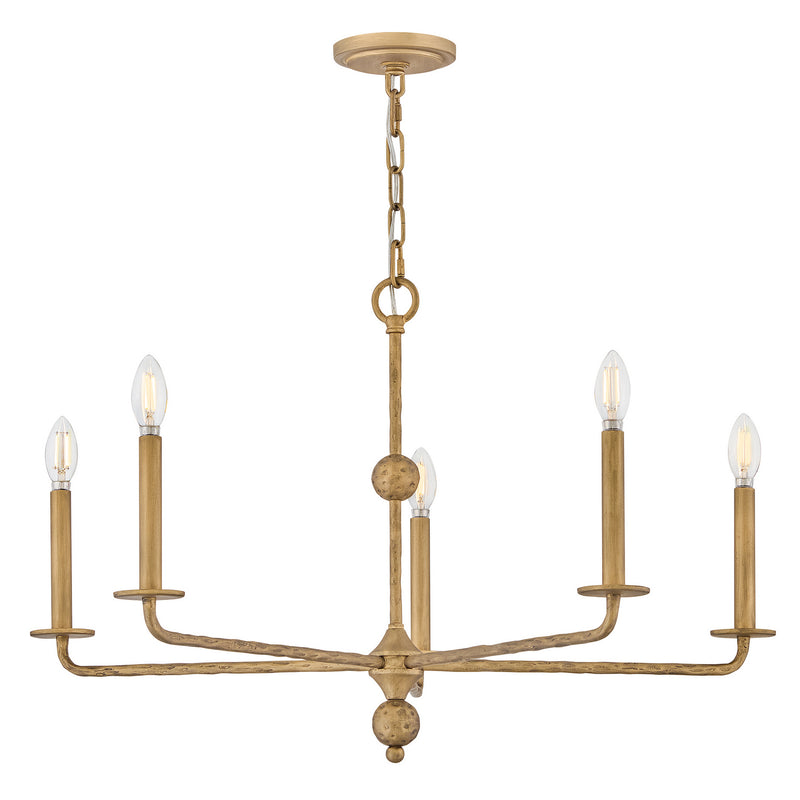 Hinkley 48624BNG LED Chandelier, Burnished Gold