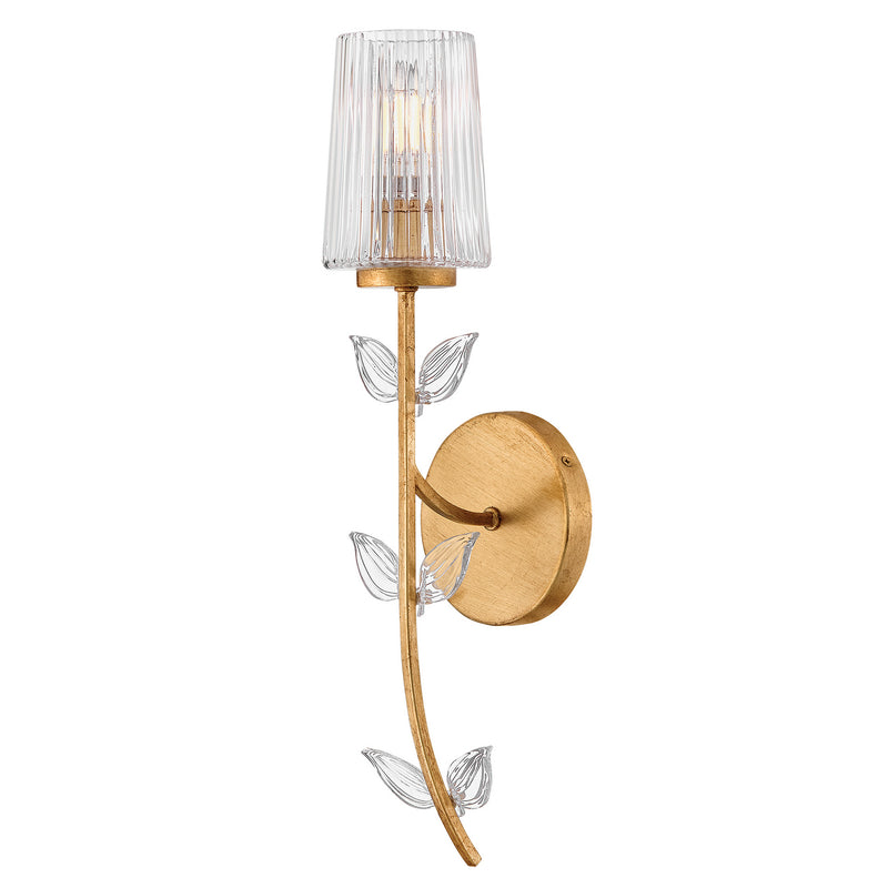 Hinkley 57450DA LED Wall Sconce, Distressed Brass