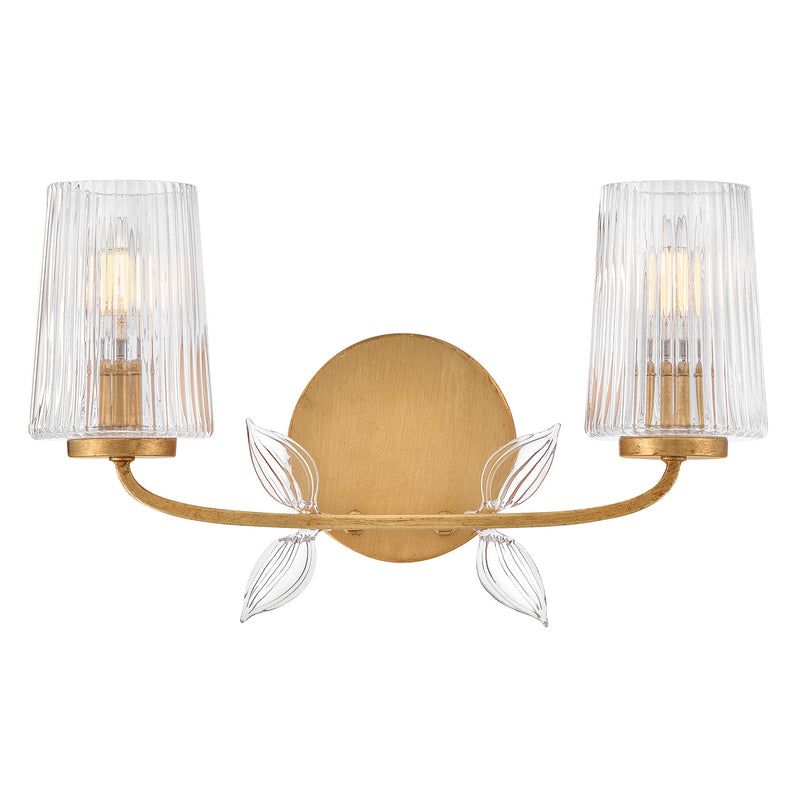 Hinkley 57452DA LED Vanity, Distressed Brass
