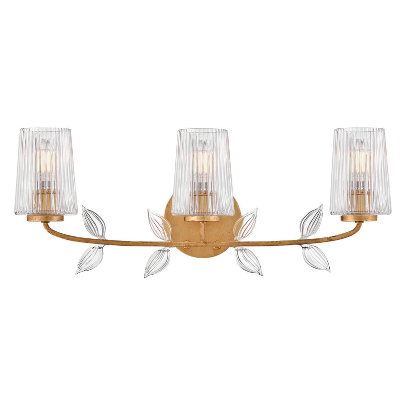 Hinkley 57453DA LED Vanity, Distressed Brass