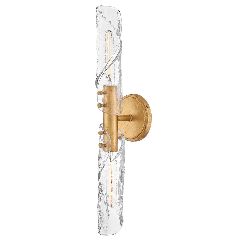 Hinkley 57462DA LED Wall Sconce, Distressed Brass