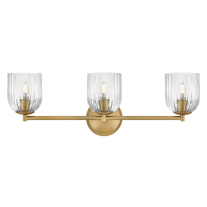 Hinkley 57473LCB LED Vanity, Lacquered Brass