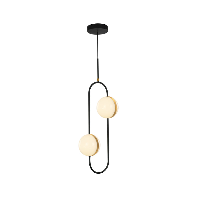 Alora PD302002MBBG-UNV LED Pendant, Matte Black/Brushed Gold