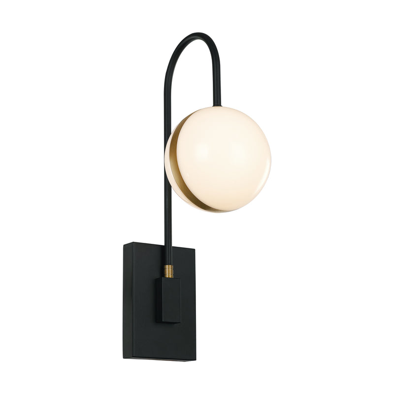 Alora WV302001MBBG-UNV LED Wall/Vanity, Matte Black/Brushed Gold