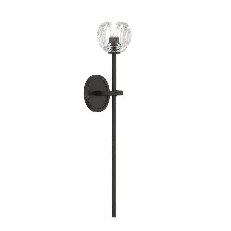 Crystorama ARA-10261-MK LED Wall Sconce, Matte Black