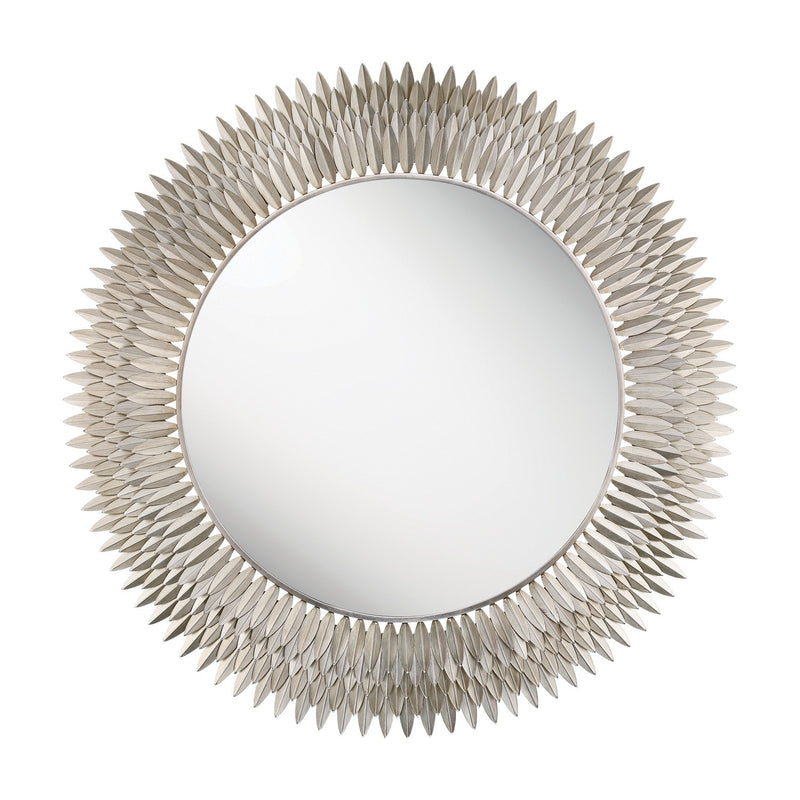 Crystorama BRH-M546-SA Mirror, Antique Silver