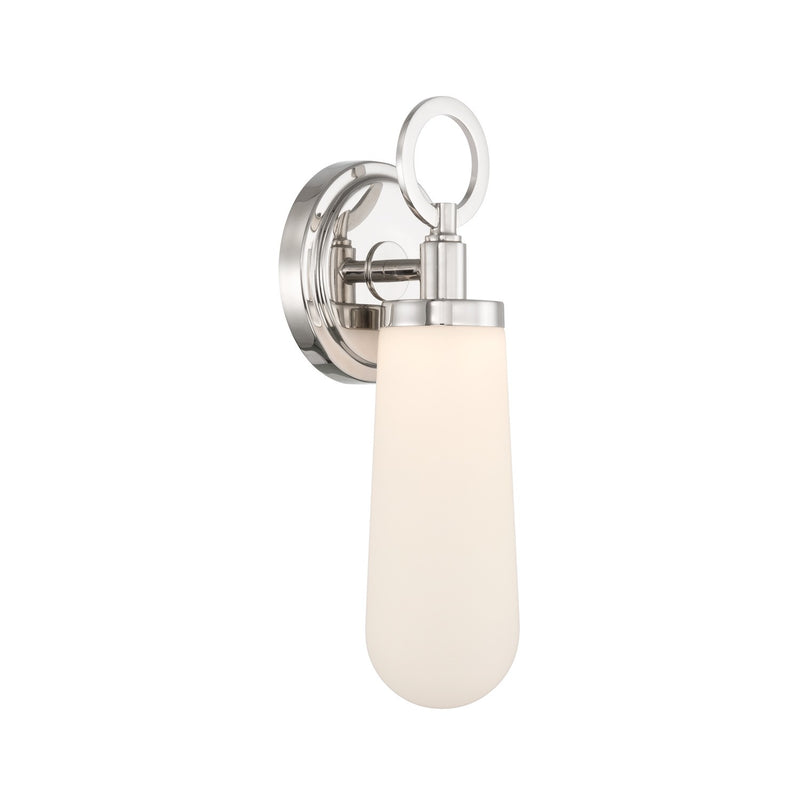 Crystorama CVN-731-PN LED Wall Sconce, Polished Nickel
