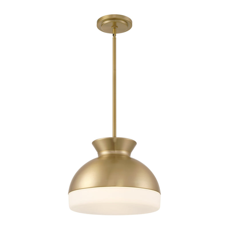 Crystorama GID-4015-VG Two Light Pendant, Vibrant Gold