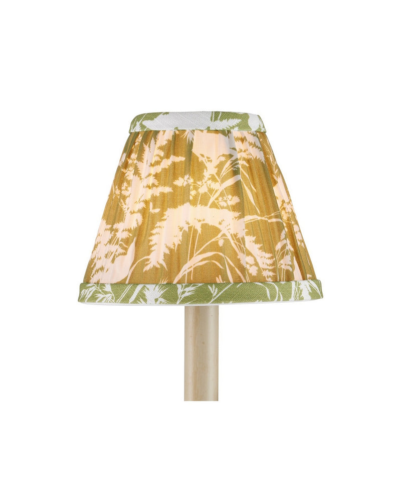 Currey and Company 0900-0043 Chandelier Shade, Moss / Ivory