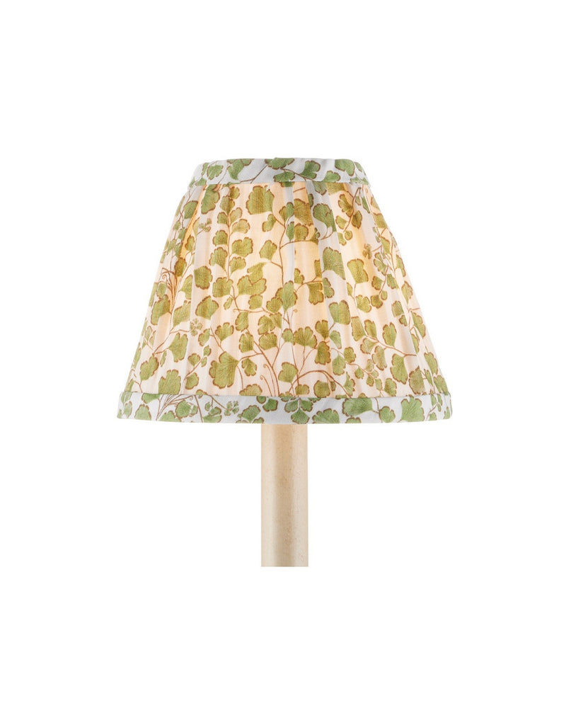 Currey and Company 0900-0045 Chandelier Shade, Green / Ivory