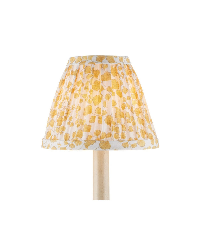Currey and Company 0900-0046 Chandelier Shade, Yellow / Ivory