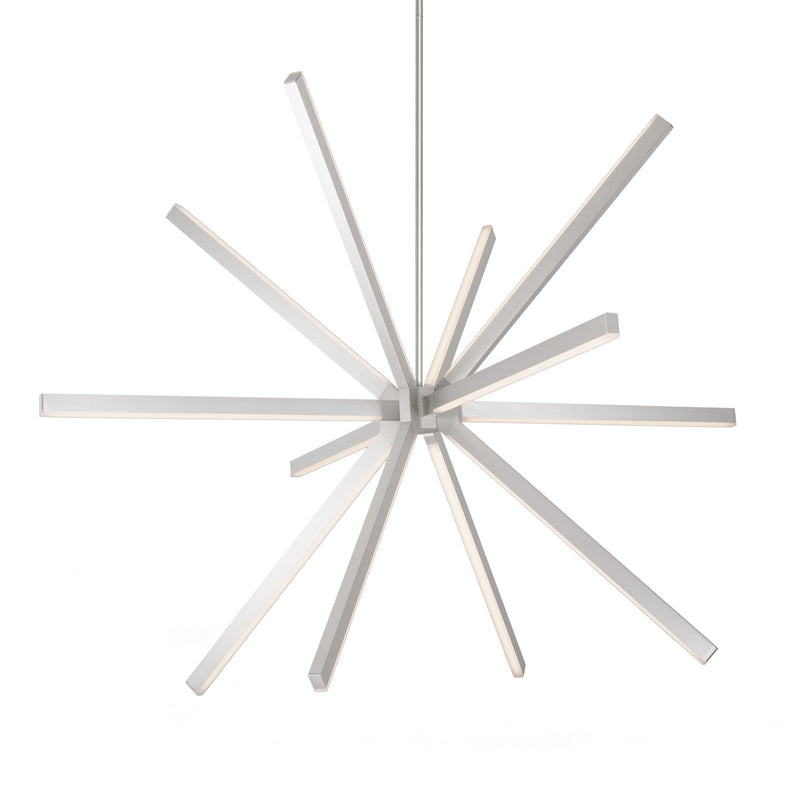 Kuzco Lighting CH14356-BN-UNV LED Chandelier, Brushed Nickel