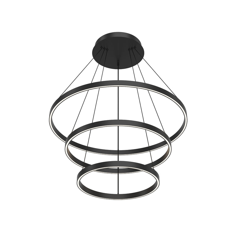 Kuzco Lighting CH87332-BK-UNV-010 LED Chandelier, Black