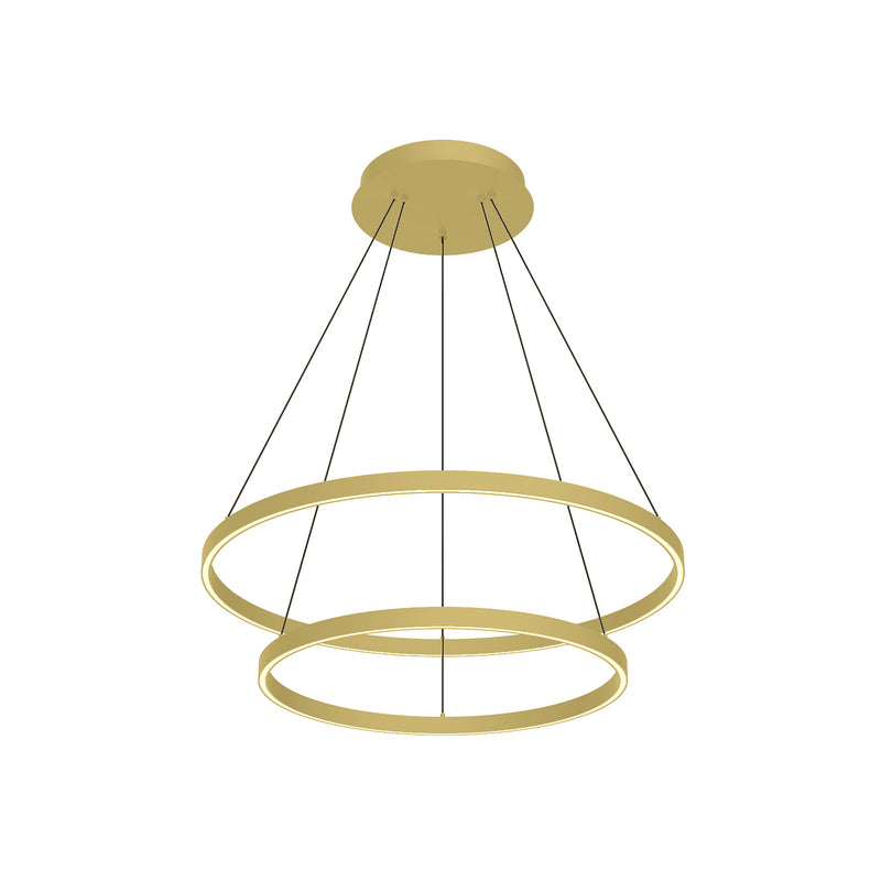 Kuzco Lighting CH87832-BG-UNV-010 LED Chandelier, Brushed Gold