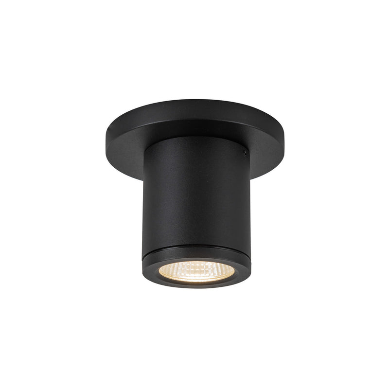 Kuzco Lighting EC262103-BK LED Outdoor Ceiling Mount, Black