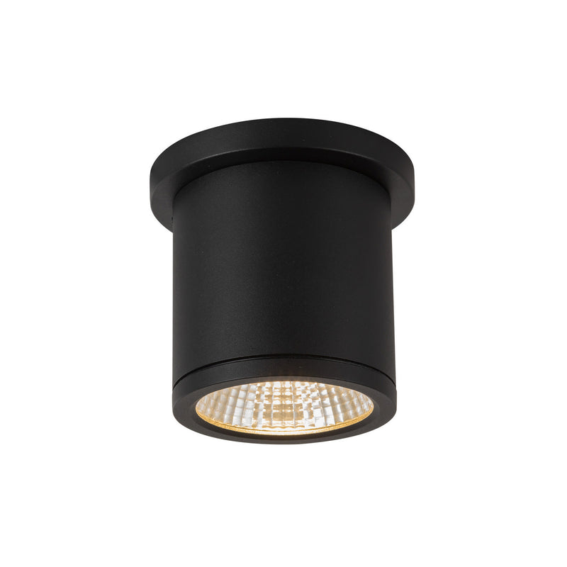 Kuzco Lighting EC264104-BK LED Outdoor Ceiling Mount, Black