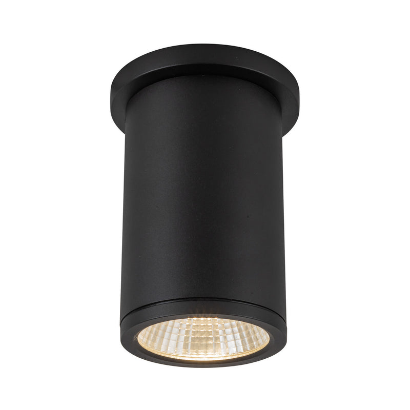 Kuzco Lighting EC264106-BK LED Outdoor Ceiling Mount, Black