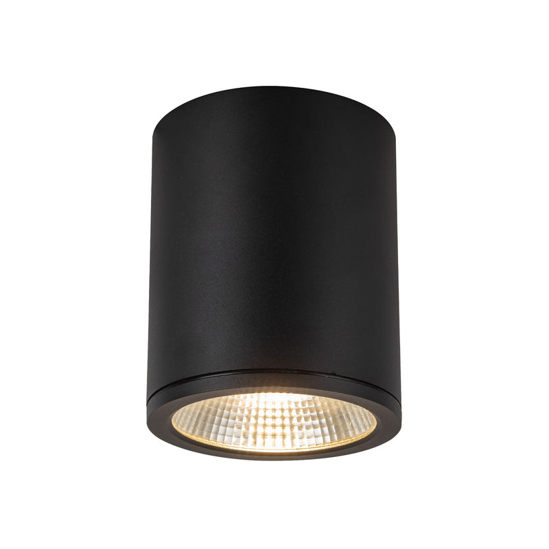 Kuzco Lighting EC265106-BK LED Outdoor Ceiling Mount, Black