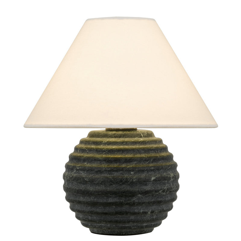 Quoizel ALES6211MBK One Light Table Lamp, Matte Black