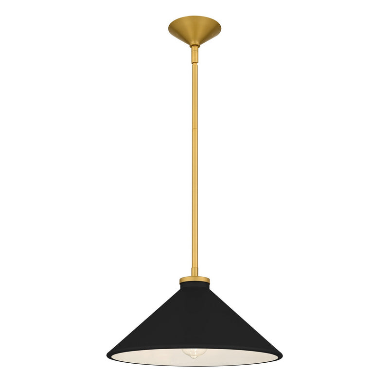 Quoizel BRADK1814BRG One Light Pendant, Brushed Gold