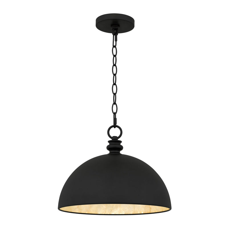 Quoizel BRAY1814MBK Four Light Pendant, Matte Black