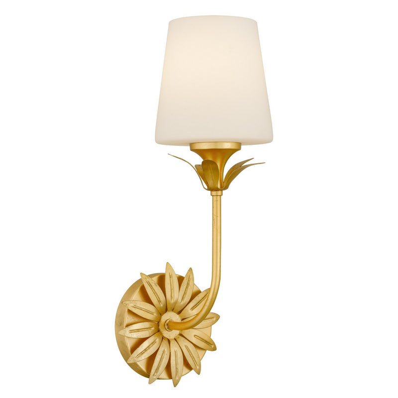 Quoizel DOT8606GFL One Light Wall Sconce, Gold Leaf