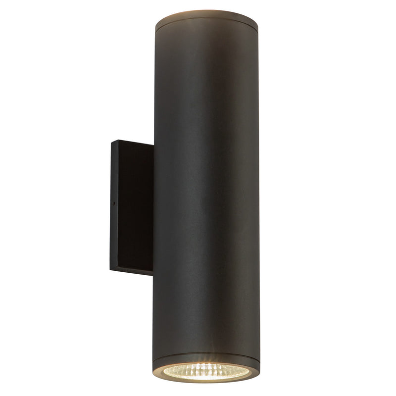 Kuzco Lighting EW264212-BK LED Outdoor Wall Sconce, Black